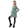 Baby dress, height 122 cm, color light green, green
