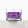 Aromatic candle with natural stones "For Home": Lavender, 5 x 7.5 cm.