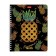 A notebook of 96 sheets in a cage on the crest "Precious fruits", covered cardboard, matte lamination, 3D foil, block 65, 4V, mix