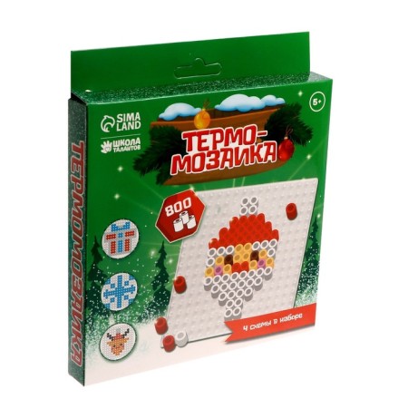 New Year's thermal -sized "New Year! Santa Claus "with tweezers-6