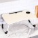 Table - breakfast tray, for a laptop, folding, white, 60x40 cm