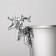 A stainless steel ice bucket, 5 l, 29 × 20 × 27 cm, chrome color color