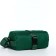 Youth bag with zipper, green color