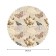 The tablecloth “Letter from the past”, round, Saten, d = 150 cm