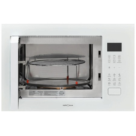 Built -in microwave oven Krona Rein 60 WH, 900 W, 25 l, 8 modes, grill, white-2