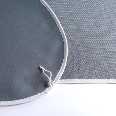 A case for an ironing board, 156 × 52 cm, heat -resistant, gray color-7