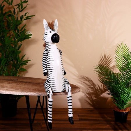 Souvenir "Zebra" hanging paws, wood 60 cm