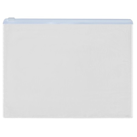 Set folder-convert with zipper 12 pieces, A4 120MKR format is transparent, zipper size 33 x 23.7 cm-3