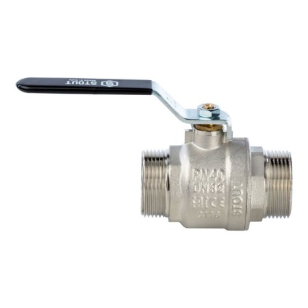 Ball barbar stout SVB-0005-000032, full-pass, 1 1/4 ", outer thread, lever-2