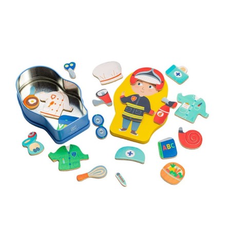Magnetic game Djeco "Profession"-6