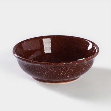 Deep “marble” plate, 600 ml