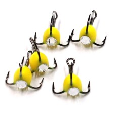 The throat hook Yaman with a stone, size 14 int, the color of FZ 5 pcs.