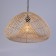 Ceiling Lamp from Rotan "Dimas" 1x120W, E27, 50x50x30 cm