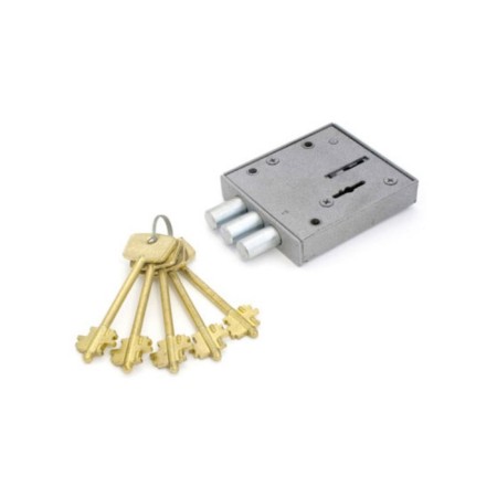 Castle of the invoice "Gerion", block, b/o, flat crossbar, 2 keys