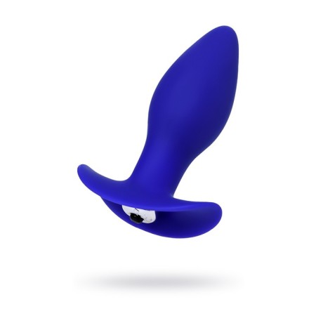 Anal vibration tribe Todo by Toyfa Fancy, silicone, blue color, 10.7 cm, d 3.5 cm