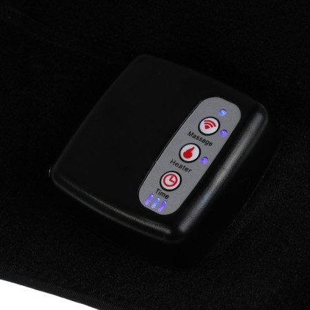 Luazon LEM-24 legs massage, bandage on the knee, heating up to 65 ° C, black-3