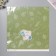 Scrapbooking paper bilateral "leaves" density 180 grams set 5 pcs 30.5x32 cm