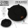 Animal bed lynx on a screed with ears, black color 30-30-50 cm