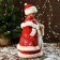 Snow Maiden "in a red fur coat and hat" moves 40 cm