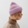 Women's hat minku, lavender color, rr 56-58