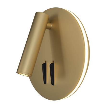 Bra Technical C176-WL-01-6W-MG, LED, 9W, 14x6.5x14 cm, 550lm, Matte gold color-3
