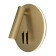 Bra Technical C176-WL-01-6W-MG, LED, 9W, 14x6.5x14 cm, 550lm, Matte gold color