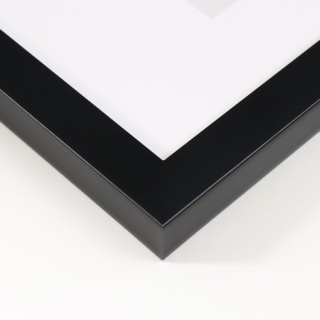 Photo frame Plastic "Mira" 21x29.7 cm, (A4) 644877, black (plastic screen)-2