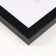 Photo frame Plastic "Mira" 21x29.7 cm, (A4) 644877, black (plastic screen)