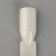Palette for varnishes on a ring, square shape, 50 pcs 3 nails, ivory color