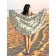 Pareo and beach rug "Clover", d = 150 cm