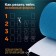 Kinesio - teip, 10 cm × 5 m, blue color