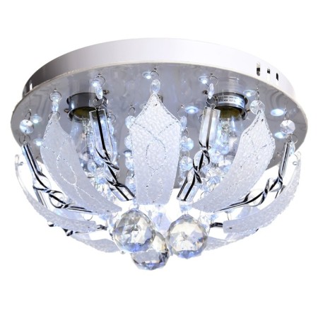 Chandelier 2302/4 4x40W E27 PDU chrome 30x30x18cm-1