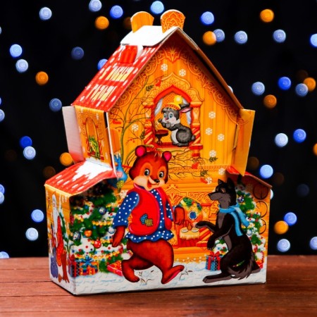 Gift box, "Teremok" 22 x 12 x 28.6 cm-1