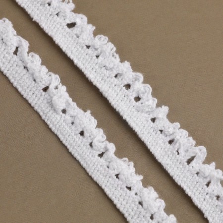 Britting tied elastic, 10 mm × 9.1 m ± 0.5 m, white color-1
