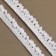 Britting tied elastic, 10 mm × 9.1 m ± 0.5 m, white color