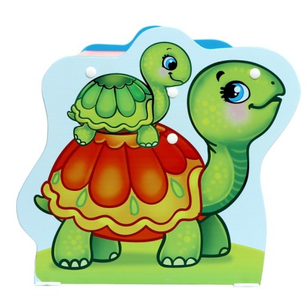 Bench Baby "Turtle", the color is red and blue-2