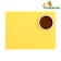 Silicone rug for a bowl, 40 x 30 cm, yellow