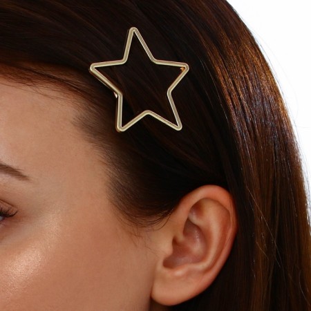 Hair clip mold "You are born to shine", 6 x 2 cm-6