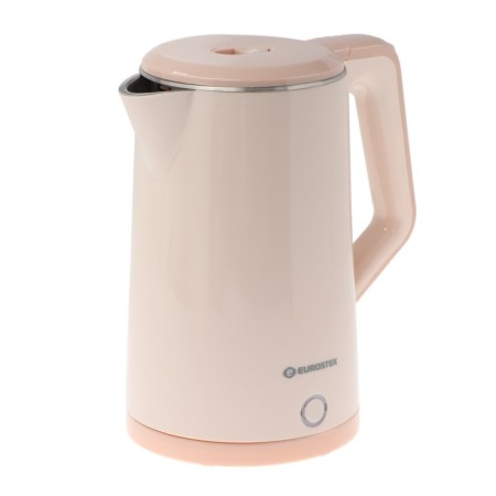 Electric kettle eurostek eek-3029, plastic, fire, 2 l, 1500 watts, beige