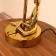 Tabled lamp "Truvor" 1x60W, E27 golden 25x25x30 cm