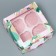 Capcake box, confectionery packaging double -sided, 4 cells “The most tender”, 16 x 16 x 10 cm