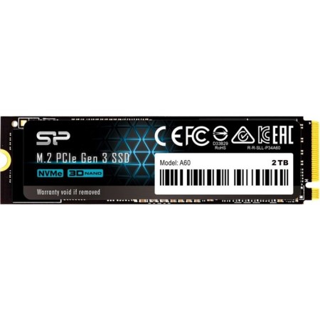 SSD Silicon PCIe 3.0 X4 2TB SP002TBP34A60M28 M-Series M.2 2280