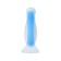 Anal plug luminous in the dark Namor Glow, waterproof, silicone, transparent, 12.5 cm