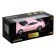 Metal machine Bentley Continental GT, 1:32, inertia, matte pink color
