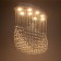 Cascade Jacqueline GU10 40W chrome 73x33x65 cm Bayerlux