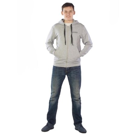 Hoods male, size 48, color gray-melange-2