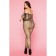 Костюм-сетка со стразами и стринги Candy Girl Jewelle, чёрные, 2XL