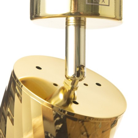 Stitch "Aliser" GU10 gold 7.5x7.5x20 cm-7