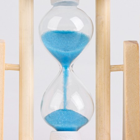 Sanding clock "Love to draw", souvenir, organizer for the office, 9.5 x 13.5 cm-2