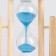 Sanding clock "Love to draw", souvenir, organizer for the office, 9.5 x 13.5 cm